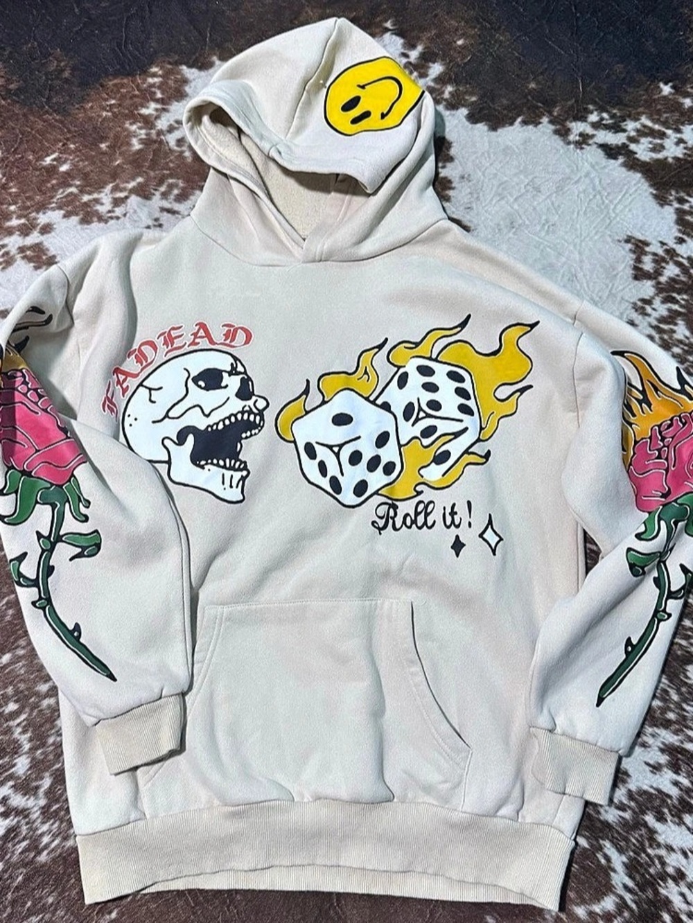 PacSun Graphic Hoodie Size Medium Like New